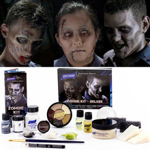 Load image into Gallery viewer, Graftobian Deluxe Zombie Makeup Kit

